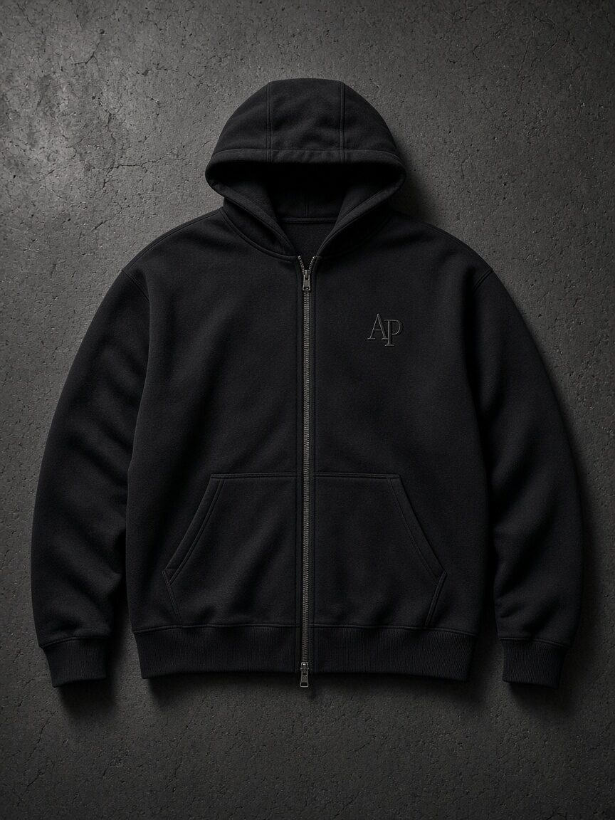 Hoodie Zippé Paddock — photo produit